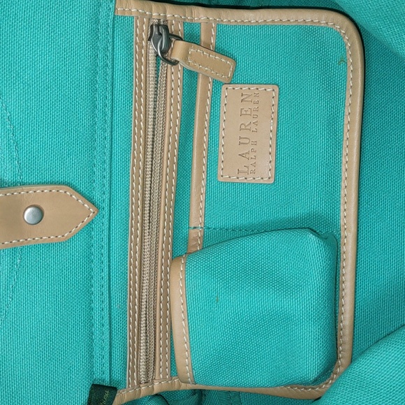 Ralph Lauren Canvas Satchel - Picture 7 of 11
